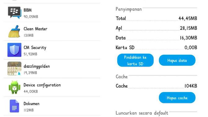 hasil OPPO A52 setelah ganti font