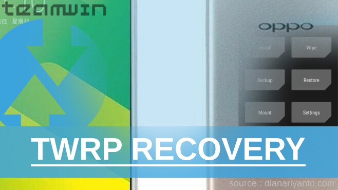 TWRP Recovery OPPO A59S Tanpa Komputer