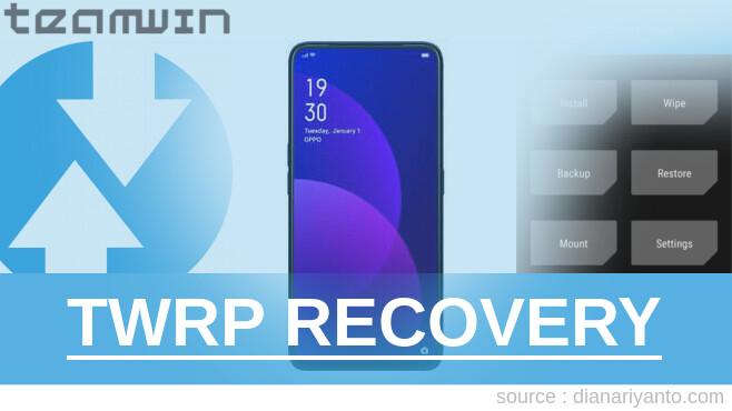 TWRP Recovery OPPO F11 Pro Tanpa Komputer