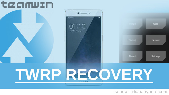 TWRP OPPO R7s Paling Simpel