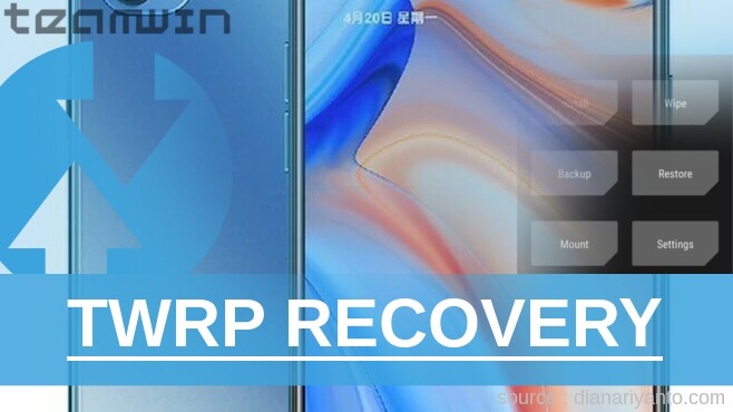 TWRP Recovery OPPO Reno 4 Tanpa PC
